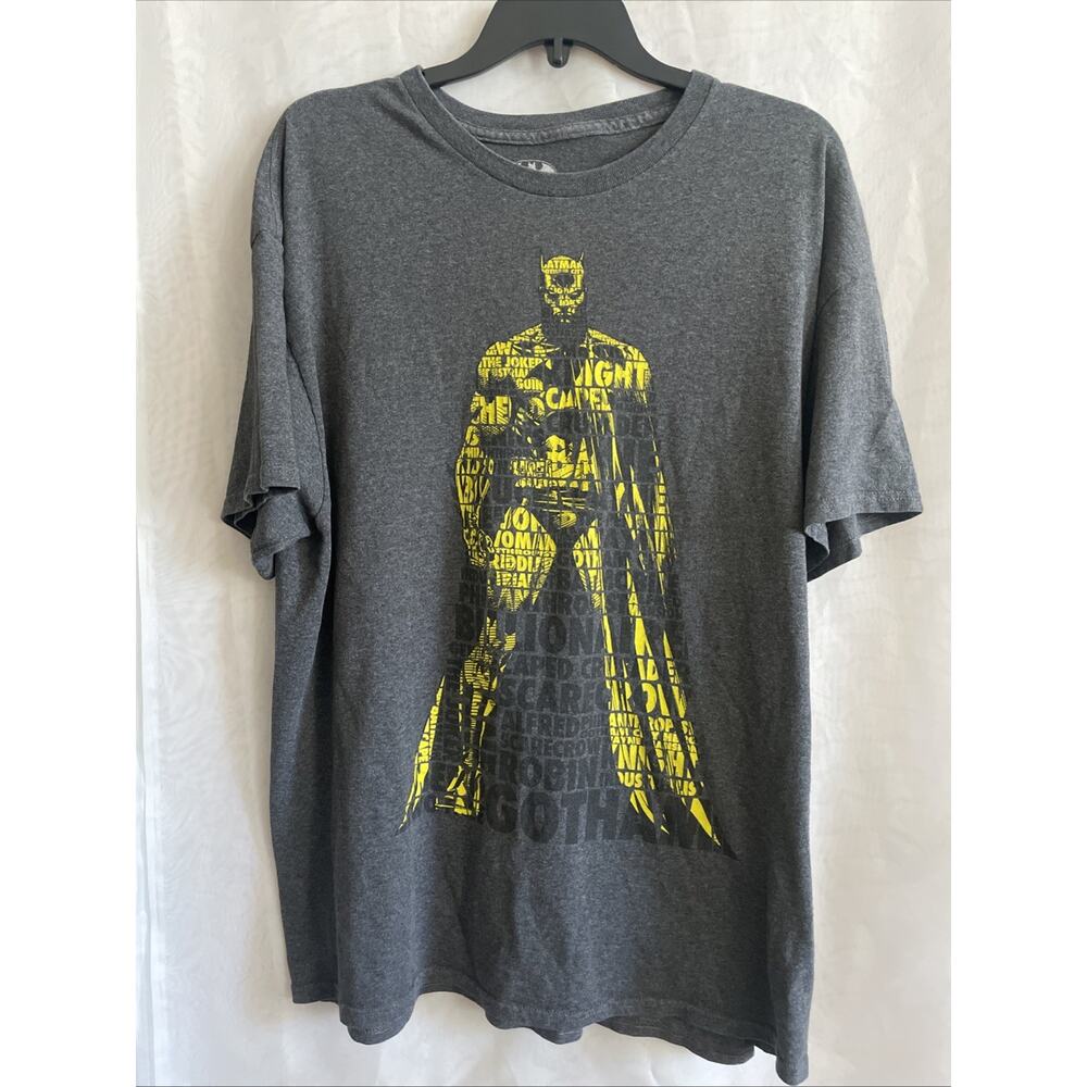 Mens Batman‎ Graphic T Shirt XL Dark Knight Superhero Comic Book Tee